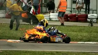 Karting KZ-2\Praga. CRASH-FIRE, Belarus