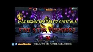 Marvel Contest of Champions - Opening all my Max Signature Ability Crystals