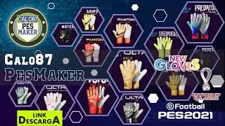 PES 2021 -   GLOVES MUNDIAL QATAR