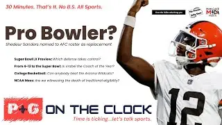 Shadeur's Pro Bowl Controversy, Patriots vs. Seahawks, and Arizona's Perfect Run