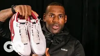 LeBron James Reveals His First Custom Nike Sneakers | GQ
