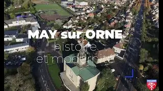 May sur orne une commune moderne.