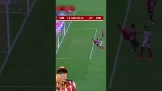 Gol de la HORMIGA 3-0 lo gana CHIVAS VS ATLAS  #futbol #ligamx #chivas  #gol #chivasdeguadalajara
