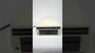 SOLD - Just showing it powers on - Vic 1541 Commodore Powers On Untested Single Drive Floppy Disk
