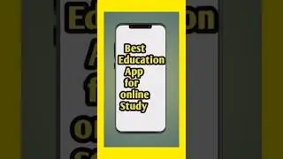 Best Education App for Online Study 2025 | Top Learning Apps | tech vision bd #shorts #ai #tech