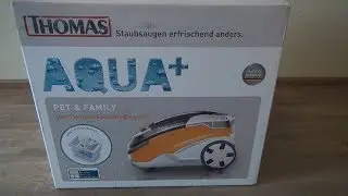 Пылесос Томас. Thomas XT Pet & Family. Распаковка и обзор. Часть 1.