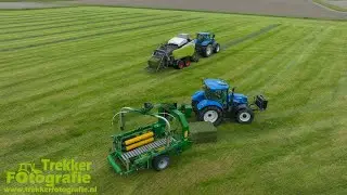 Lageveen Achlum | Balen persen & wikkelen | Baling & wrapping | Ballen pressen & wikkeln