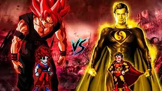 Goku Terror Final OP VS Superman V2 OP in Jump Force #mugen
