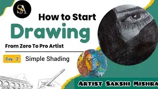 Drawing Class - 2025 |Day 2 |DrawingBasics for Beginners |Drawing Series#Drawing #beginners
