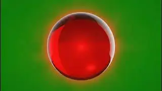 Emotional Red Circle Green Screen Overlay: No Copyright Free Download SFX