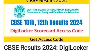 CBSE RESULT CLASS 10|DIGILOCKER ACCESS CODE AVAILABLE | CLASS 12 RESULTS|PDF IN DESCRIPTION