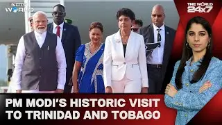PM Narendra Modi&rsquo;s Historic First Official Visit To Trinidad And Tobago | The World 24x7 Live