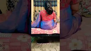 long hair bun drop video|| long hair hairstyle #bundrop