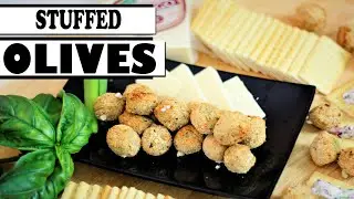 Stuffed Olive Bites Air Fried | TRADER JOE'S Copycat Recipe KALORIK AIR FRYER
