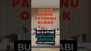 Kendi İşinin Patronu Olmak - ekitap