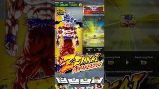 LF MUi Goku Zenkai Animation Revealed 🤯🔥? #dragonballlegends #dblegends #shorts