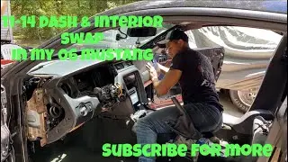 11-14 mustang interior swap into an 05-09 mustang