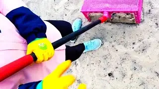 Beach Clean-Up Surprises: Found Lost item and Coins!