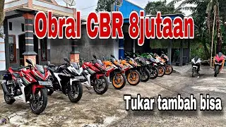 ❌❌TERJUAL SEMUA❌❌HARI INI JUALAN MOTOR CBR MULAI 8JUTAAN SURAT WAJIB LENGKAP SEMUA!!OBRALLL