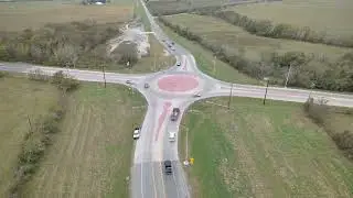 Yoakum Rural High-Speed Approach Roundabout