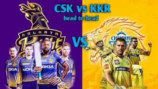 CSK vs KKR head to head comparison | IPL stats | ComparoMeter |