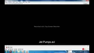 hydraulic lift system (jet pump)