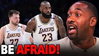 GILBERT ARENAS PREDICTS THE LAKERS FUTURE WITH LEBRON & LUKA