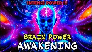 INTENSE⚡ !!! UNLOCK 100% BRAIN Power Potential 🧠 ! 999 Hz 416 Hz 44 Hz ! AWAKENING Binaural Beats