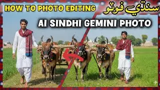 how to gemini prompt copy paste | how to gemini prompt download | سنڌي فوٽو ٺاهڻ جو طريقو 