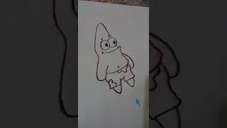 Glitch Effect Tutorial #shorts #creative #glicheffect #tutorial #patrick #spongebob #art #drawing