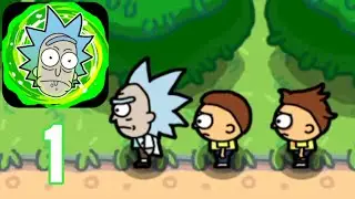 Tutorial - Rick and Morty : Pocket Mortys - Part 1 - Gameplay Walkthrough (iOS,Android)