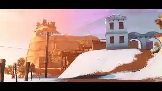 Fortnite - Christmas/SNOW MAP Overview (Cinematic Pack #9)