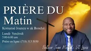 Jan 12, 2025 I TAS KAF&Eacute; CHO SPIRITY&Egrave;LI Pri&egrave;re du Matin I Pasteur Jean Max B. St Louis 
