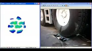 Measuring Large Truck Tire Footprints