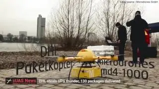 Newest DHL Delivery Drone
