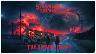 'The Upside down' - Inspired by #strangerthings (Alternative synthwave × post-hardcore) #upsidedown