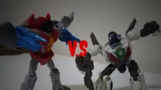 WHEELJACK vs STARSCREAM | Stop Motion (Transformers) - &bull;[Sans The Skeleton Productions]&bull;