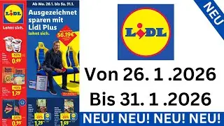 LIDL Prospekte Angebote Werbung G&uuml;ltig ab 26.1.2026 BIS 31.1.2026