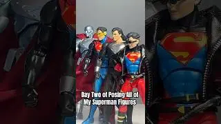 Day 2 of Posing All of My Superman Figures &ndash; MAFEX Return of #Superman #actionfigure #dc posing