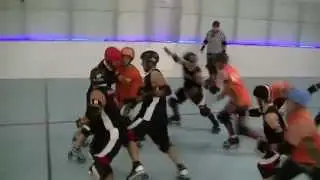 Men's Roller Derby 2K14 Hard Hits: Tampa vs Carolina