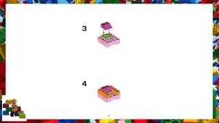 LEGO instructions - Bricks and More - 4625 - Garden Furniture
