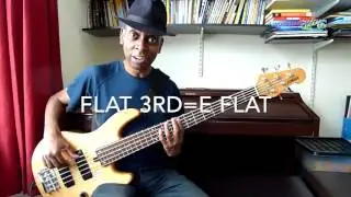 7th Chord arpeggios and their inversions- Michael Mondesir Bass