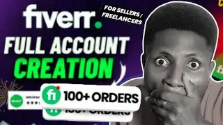How to Create And Setup Fiverr Seller Account With Your Smartphone | Fiverr Tutorial for Beginners