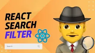 Build a Basic Search Filter In React !!