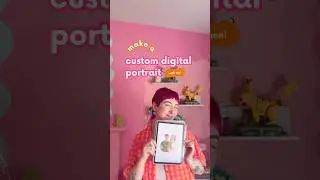 make a custom portrait with me! 🖼️ #portraitart #customportrait #autisticartist #caricature