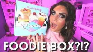 GLAMLITE FOODIE MYSTERY BOX UNBOXING - WORTH $59???