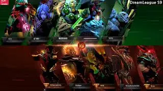 DreamLeague S.9] 4일차 패자3라운드 NewB vs Fnatic set 3