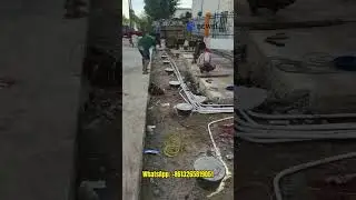 Bewell Automatic Hydraulic Bollard Retractable Rising System: Steel Bollards #automaticbollards