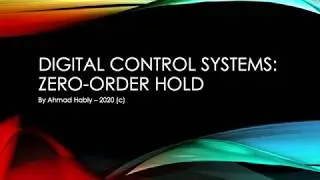 Digital Control systems: What is ZOH and how to use c2d in Matlab