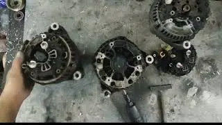 How to Repair alternator Mercedes -E G GL ML R Sprinter- Jeep Chrysler (VALEO) Possession 1